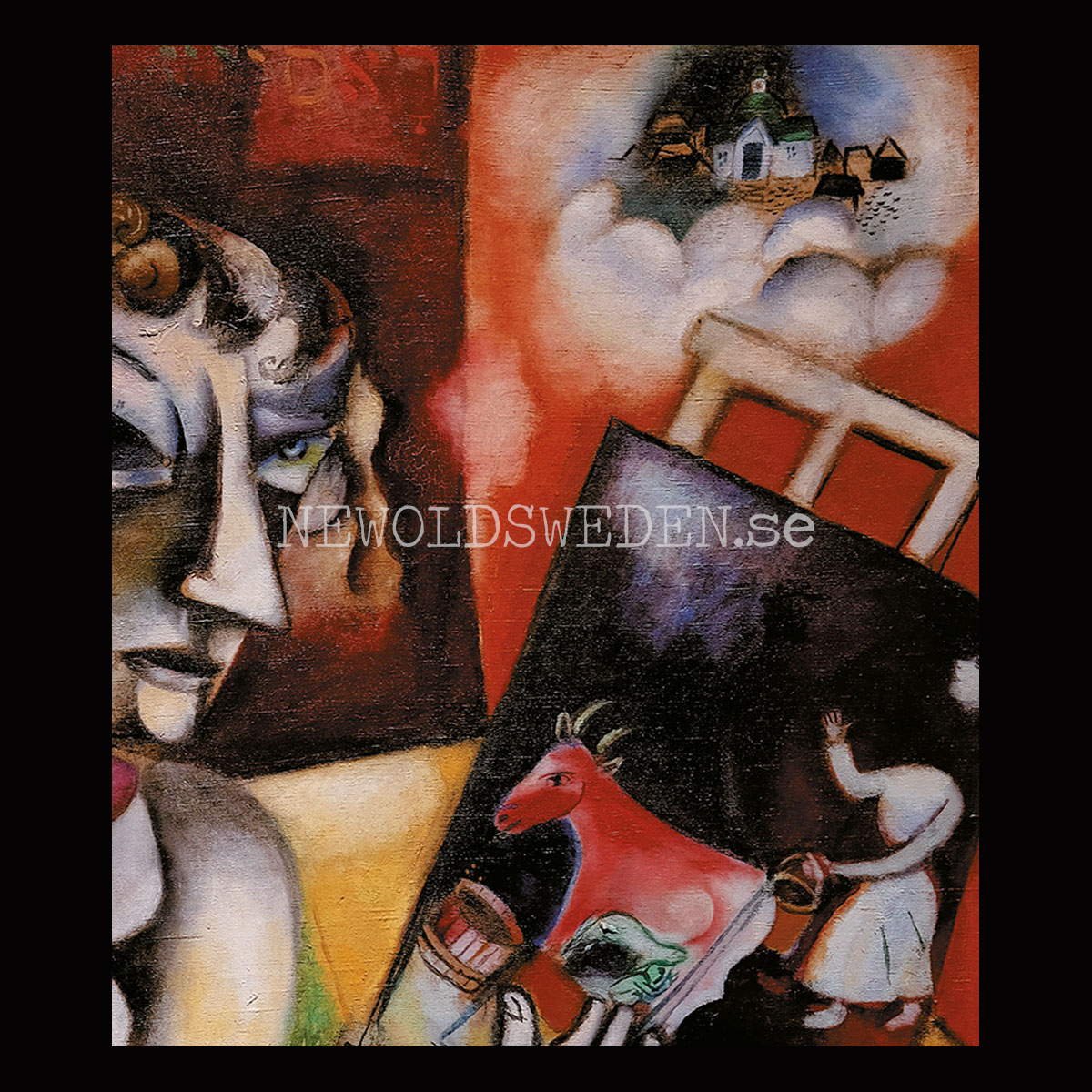 Self-Portrait with Seven Fingers 1000 Puzzel - 68 x 48 cm - Marc Chagall - PIATNIK - 6