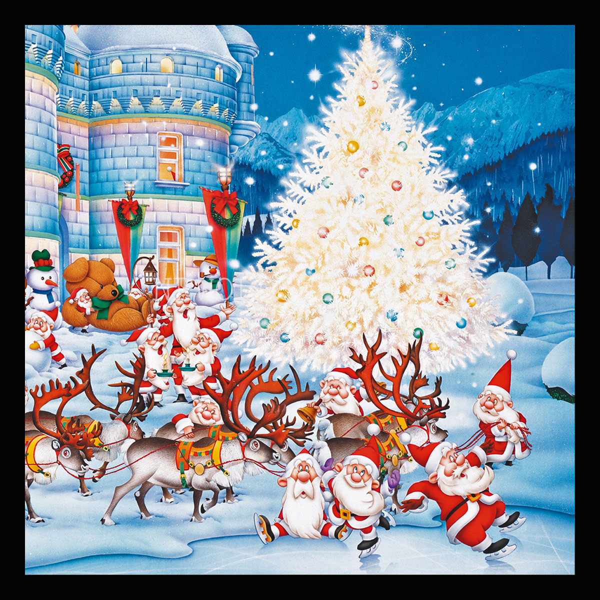 SANTA'S TOY FACTORY 1000 Puzzel - 68 x 48.5 cm - PIATNIK - 6