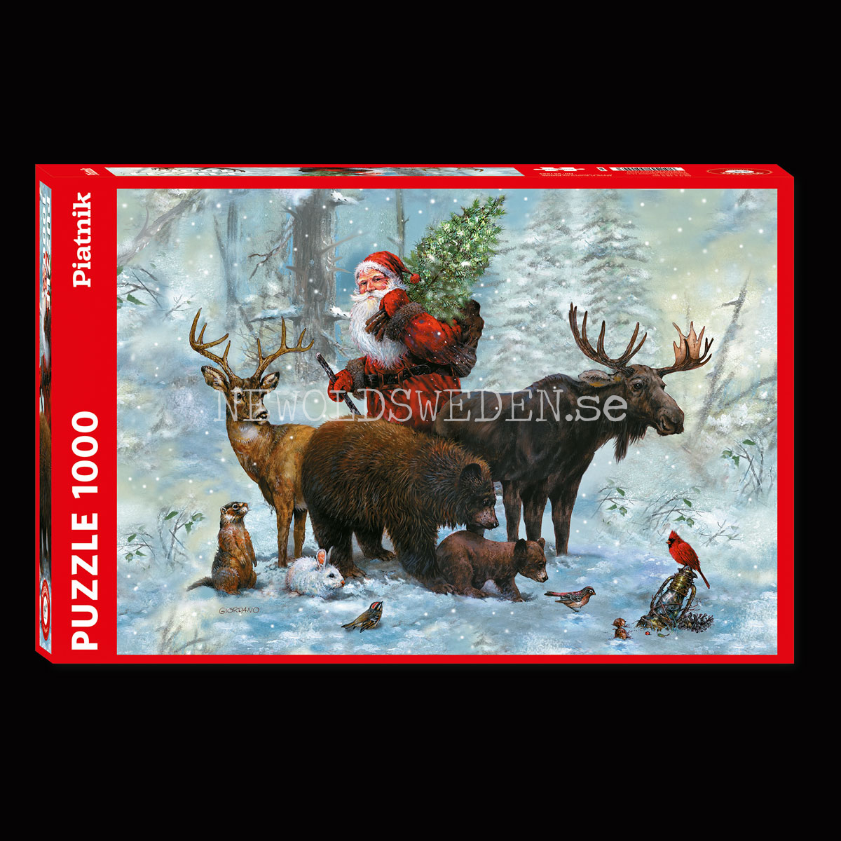 SANTA'S TEAM 1000 Puzzel - 68 x 48 cm - PIATNIK