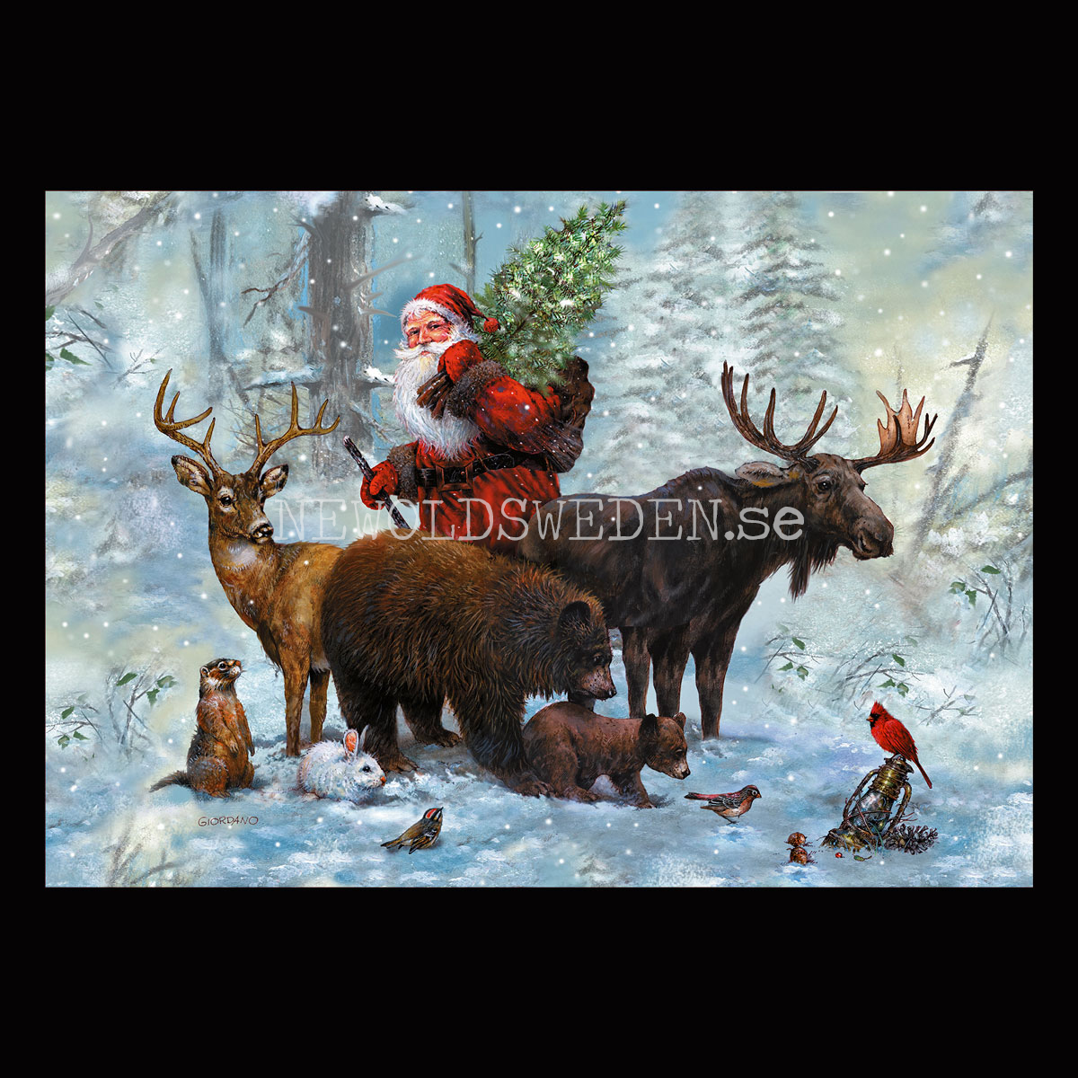 SANTA'S TEAM 1000 Puzzel - 68 x 48 cm - PIATNIK - 2