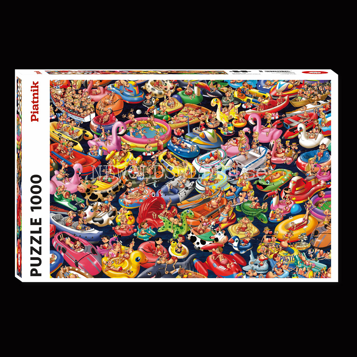 Floating Around 1000 Puzzel - 68 x 48 cm - François Ruyer - PIATNIK