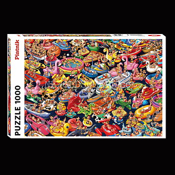 Floating Around 1000 Puzzel - 68 x 48 cm - François Ruyer - PIATNIK
