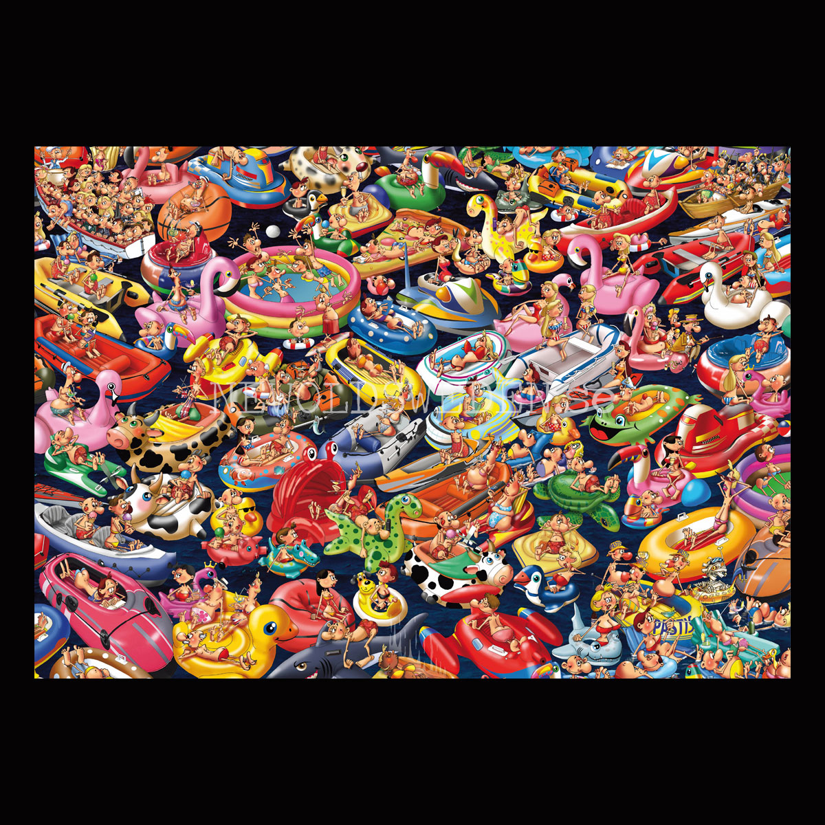 Floating Around 1000 Puzzel - 68 x 48 cm - François Ruyer - PIATNIK - 2