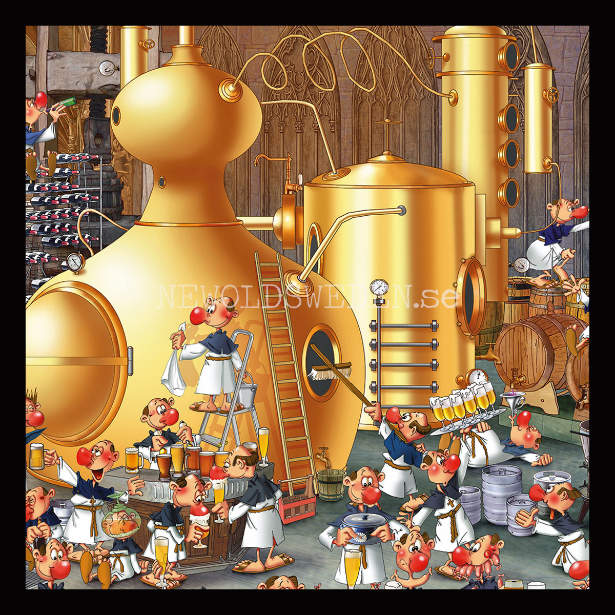 Brewery 1000 Puzzel - 68 x 48 cm - François Ruyer - PIATNIK - 4