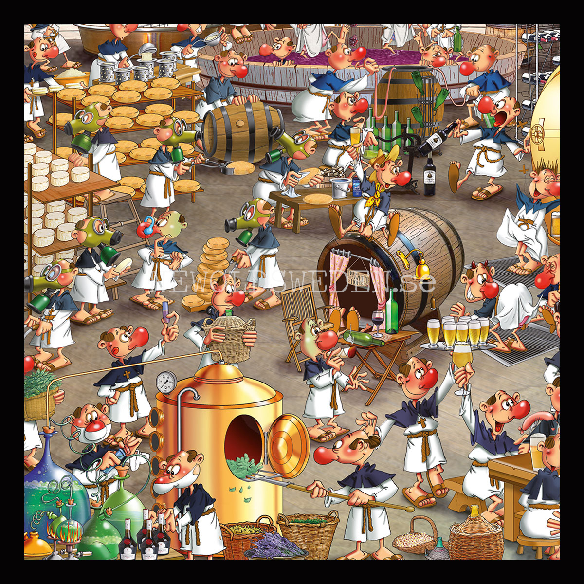 Brewery 1000 Puzzel - 68 x 48 cm - François Ruyer - PIATNIK - 5