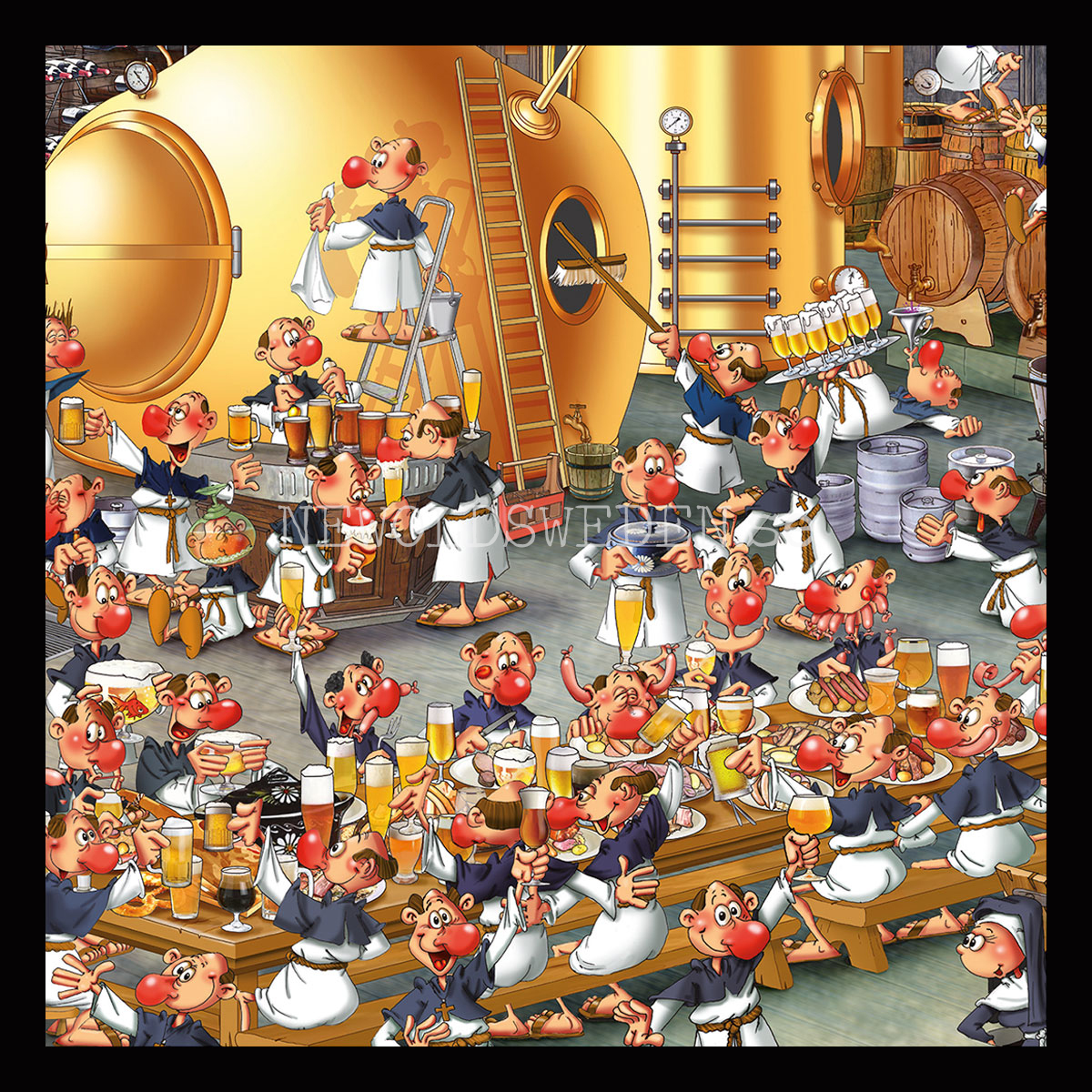 Brewery 1000 Puzzel - 68 x 48 cm - François Ruyer - PIATNIK - 6