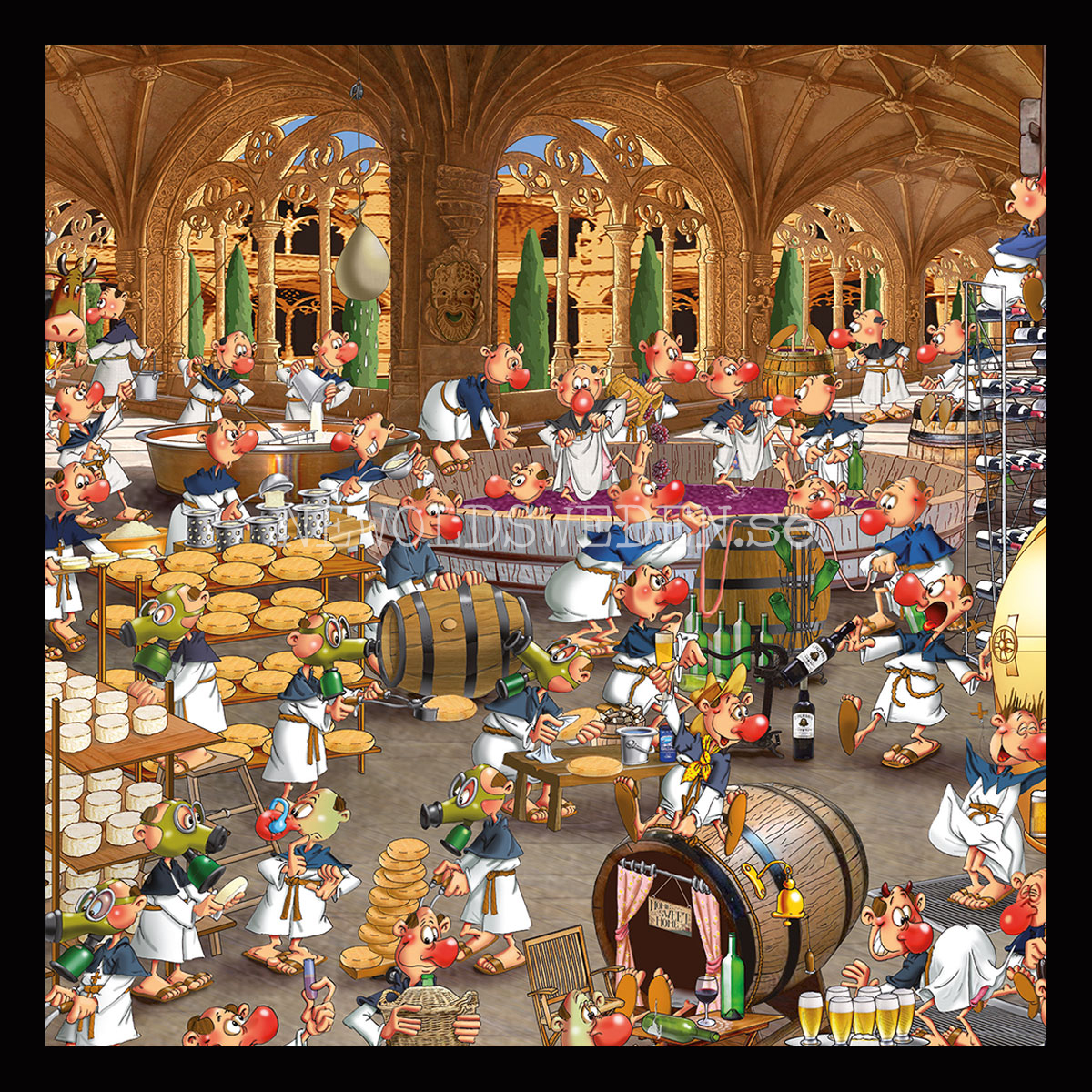 Brewery 1000 Puzzel - 68 x 48 cm - François Ruyer - PIATNIK - 3