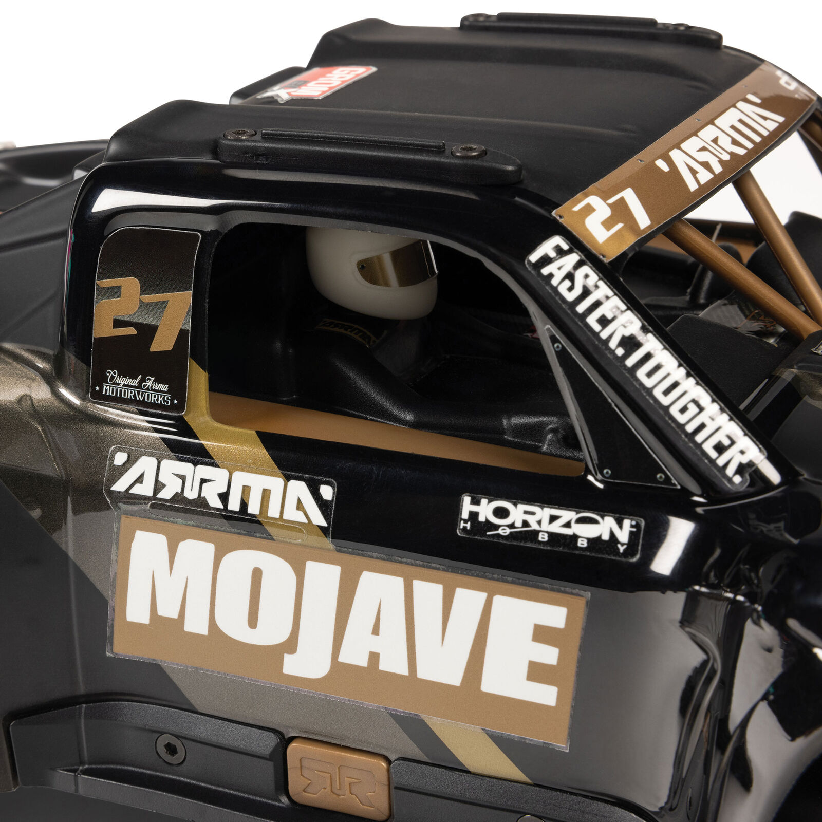 Arrma 1/16 MOJAVE GROM 223S DSC 4X4 RTR Brushless Desert Truck, Black - 11