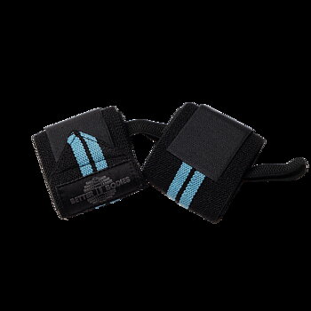 Womens Wrist Wraps, Aqua Blue