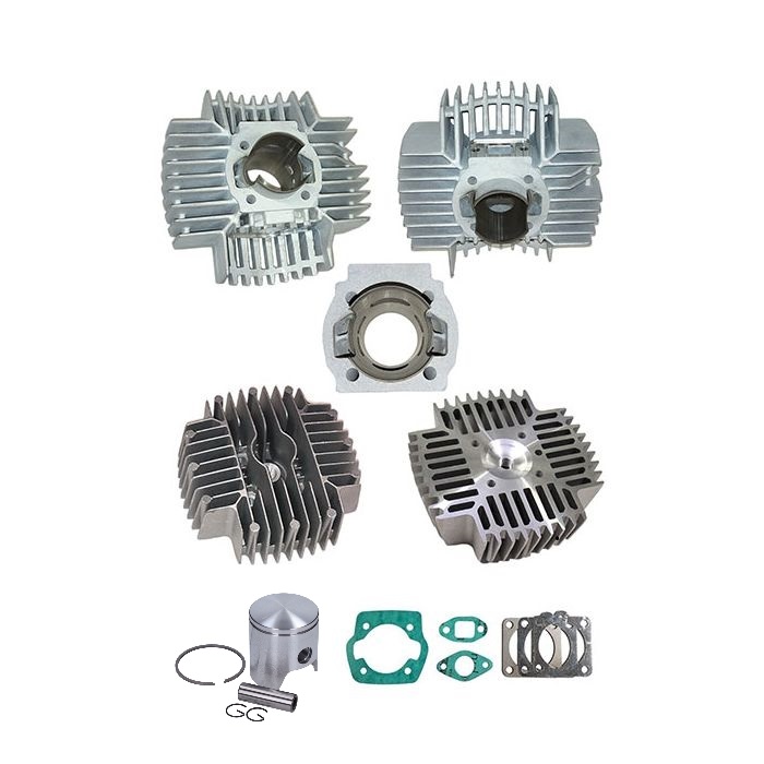 Cylinderpakke, Puch Maxi 45/12mm - Power1 Aluminium