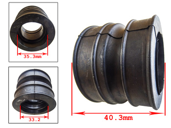 Ansauggummi Zündapp KS125 ( Mikuni 28mm ) - 2