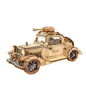3D-Pussel i Trä — Vintage Car