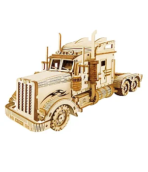 3D-Pussel i Trä — Heavy Truck — Lastbil