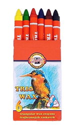 Triangular wax crayons 8271