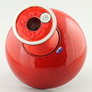 Stig Lindberg (Ting 1969) Red Modern Bowl 18 cm