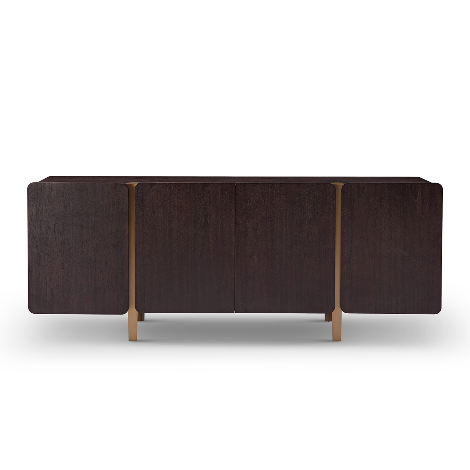 Elysium sideboard brunbetsad valnöt
