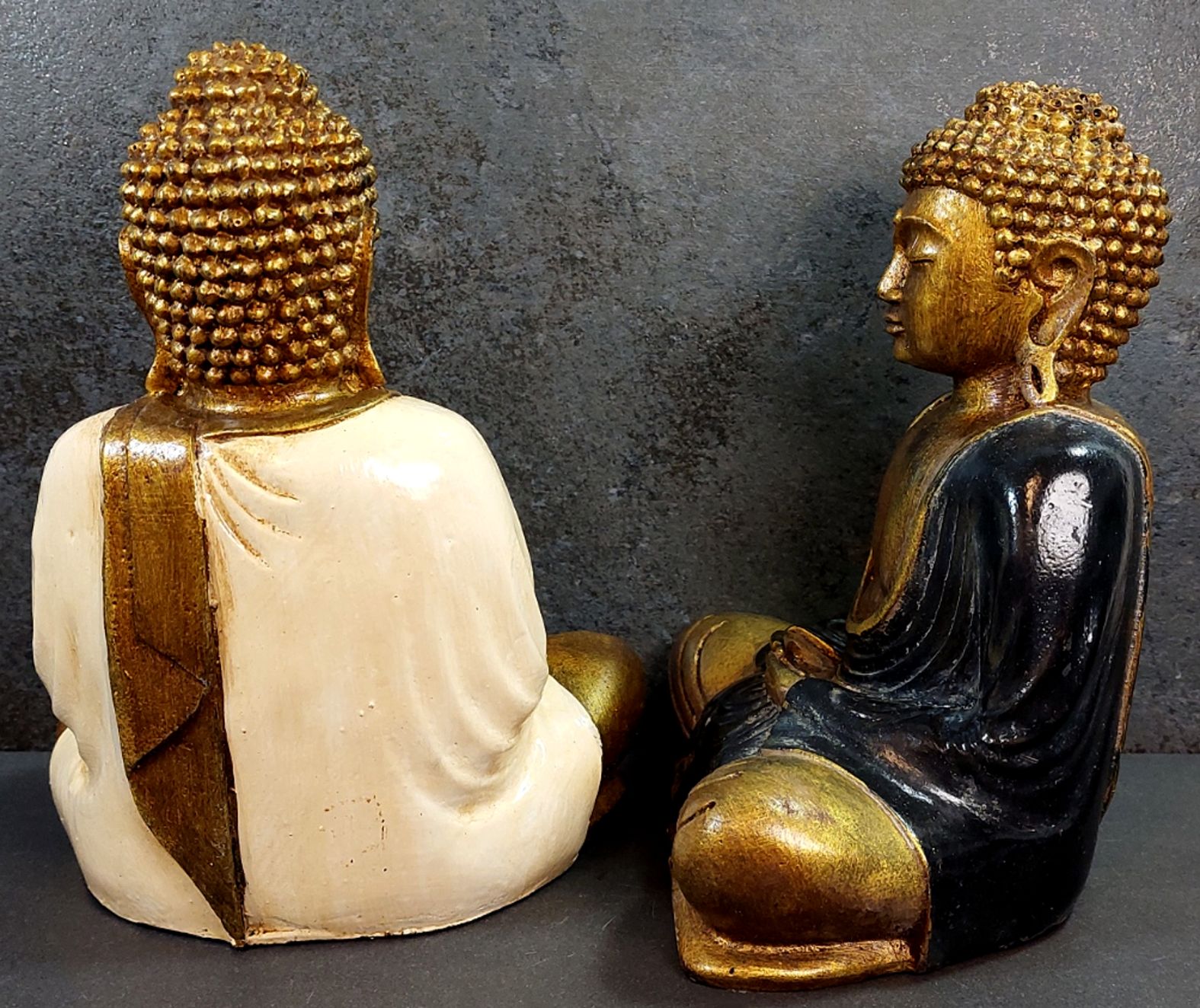 Mediterande Thai Buddha  - 22 cm - 3