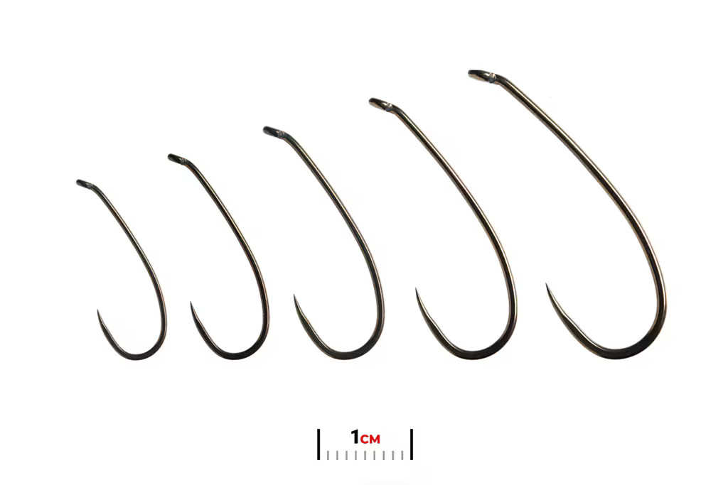 Tactical Big Bug Non Reflective Black Barbless - 2