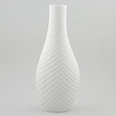 Stig Lindberg (Fjäll 1960) White Majestic Vase with Scale Relief 32 cm <Test Production>