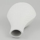 Stig Lindberg (Fjäll 1960) White Majestic Vase with Scale Relief 32 cm <Test Production>