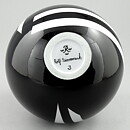 Rolf Sinnemark (1980s) Black/White Modern Vase 14 cm