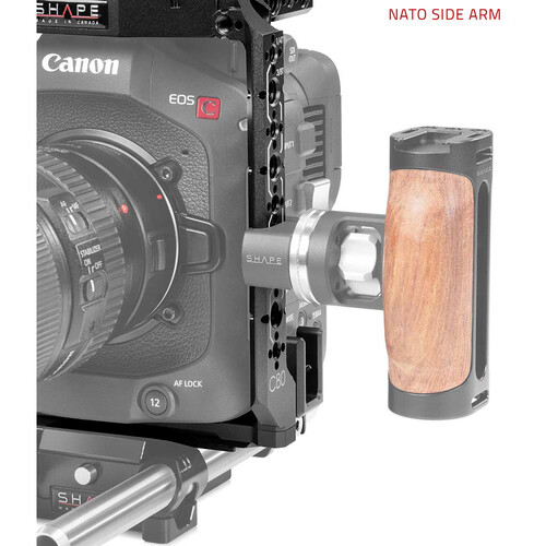 SHAPE Canon C80 Camera Cage with 15mm LWS Base - 6