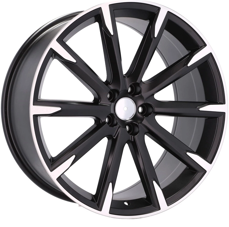 19" VLV Bor style Black/polished 5x108