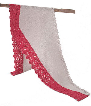 Sjal Hollywood i Fino Cotton + Merino