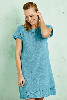 893419 Sommarklänning med fjärilar i Esther