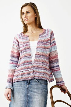 891311 Maja Cardigan med framstycken på skrå