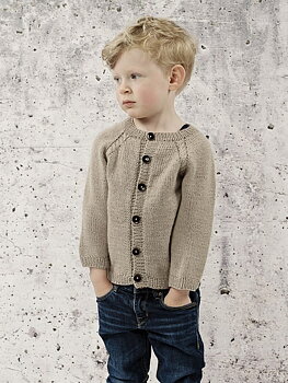 1462 Barnkofta med flätor 1-7 år