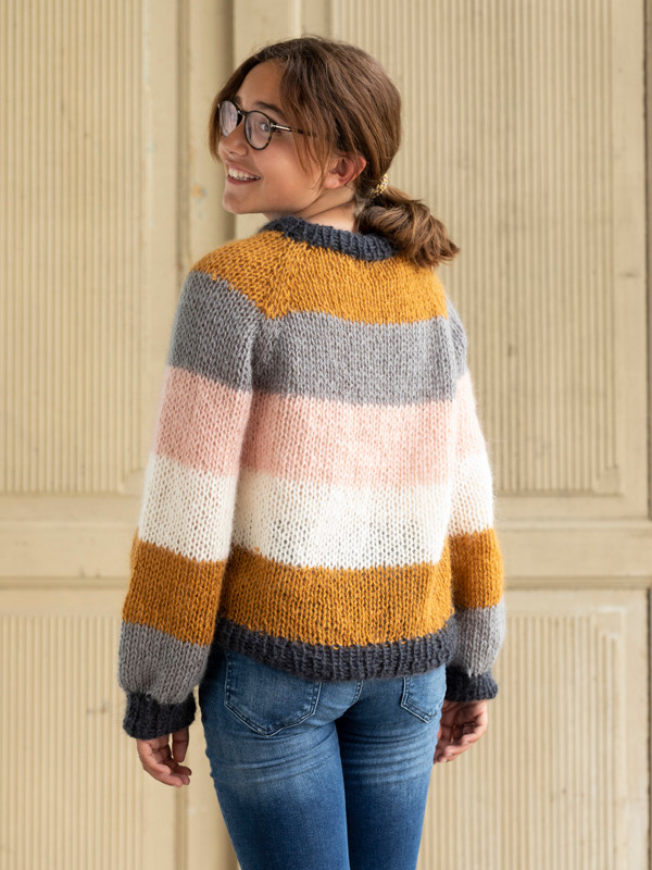 1644 Mohair Tröja till barn & tonåring 6-16 år - 3