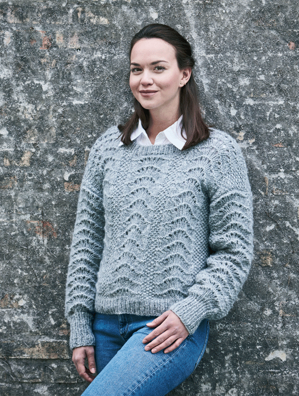 896218 Jumper med påfågelmönster i Alice