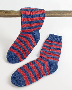 Sockmönster Raggsocksfamiljen (Digitalt)
