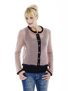 Chanelkofta i fin mohair (Digitalt)