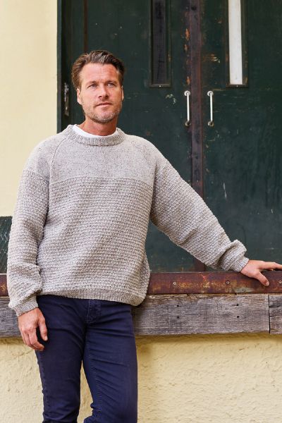 Herrtröja i struktur i Dagmar