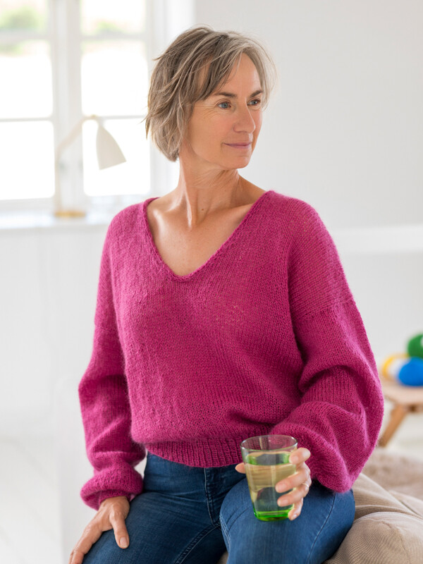 Mohair Jumper i Mohair + Wool
