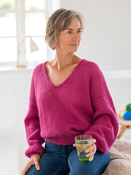 Mohair Jumper i Mohair + Wool