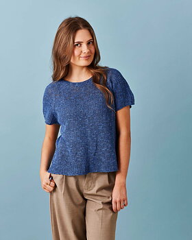 Oversize T-shirt i Scarlet (Digitalt)