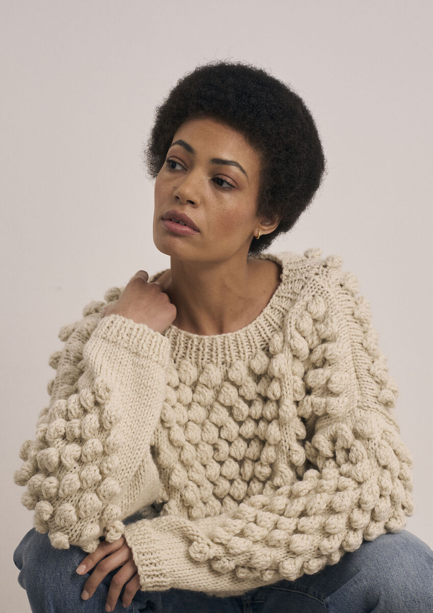 Sheringham Tröja i Chunky Wool - 3