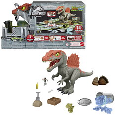 Jurassic World Crushivores Spinosaurus Cage Crasher HTP71