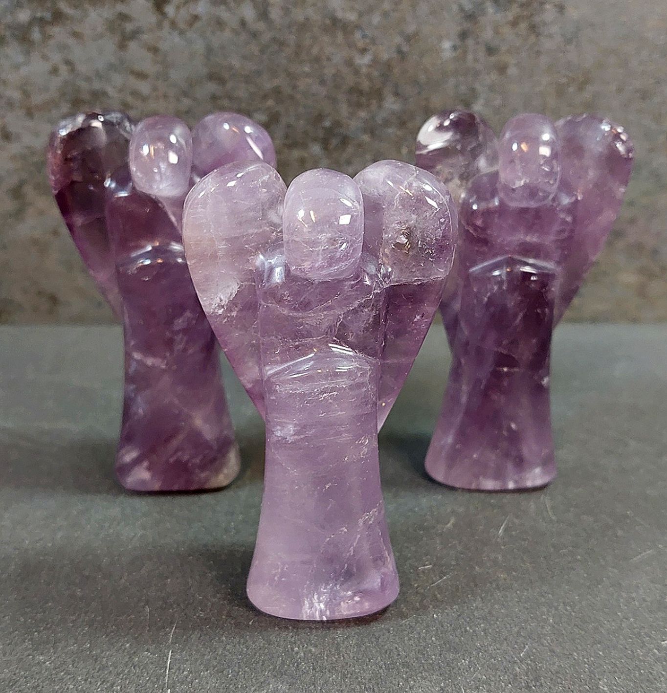 Ängel i Ametist - 8cm