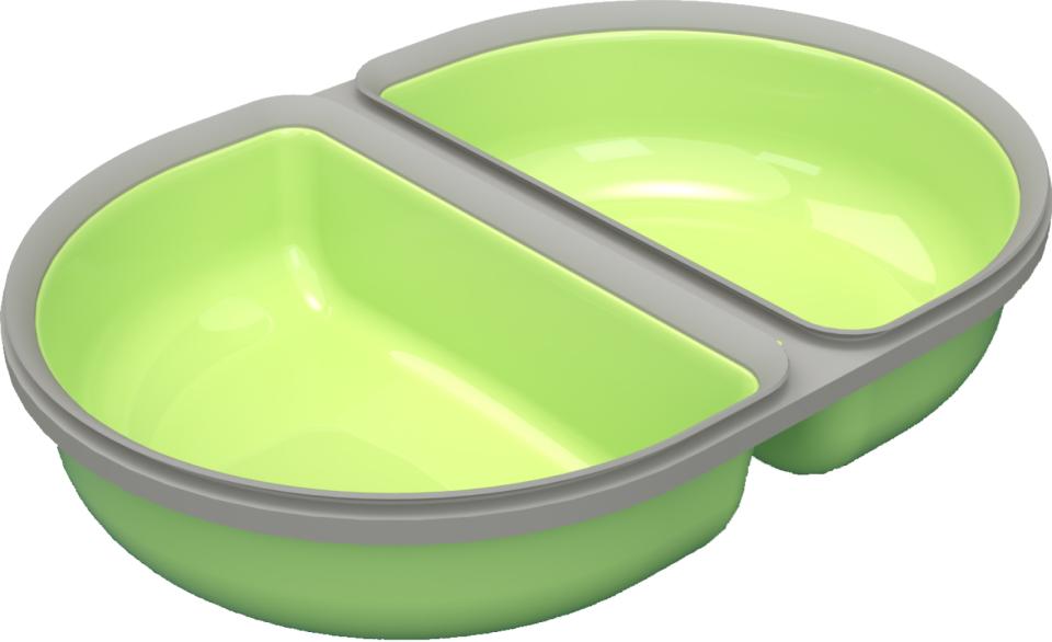 Surefeed Split Bowl for Surefeed Feeders - Green