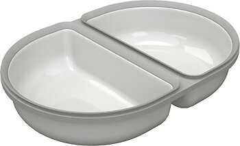 Surefeed Split Bowl for Surefeed Feeders - Grey