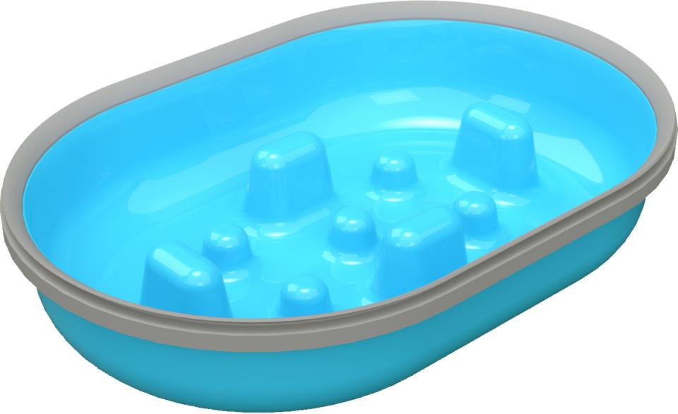 Surefeed Slow Bowl for Surefeed Feeders - Blue