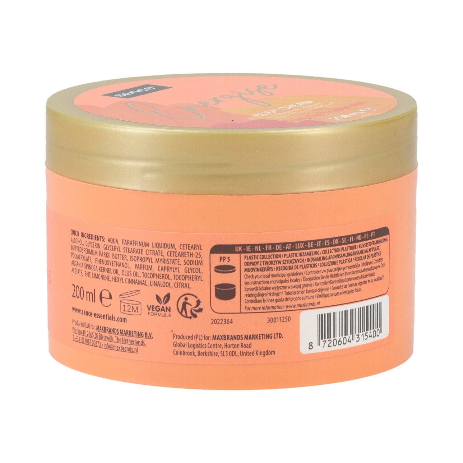 Sence Wellness Body Cream 200ml Energise - 3