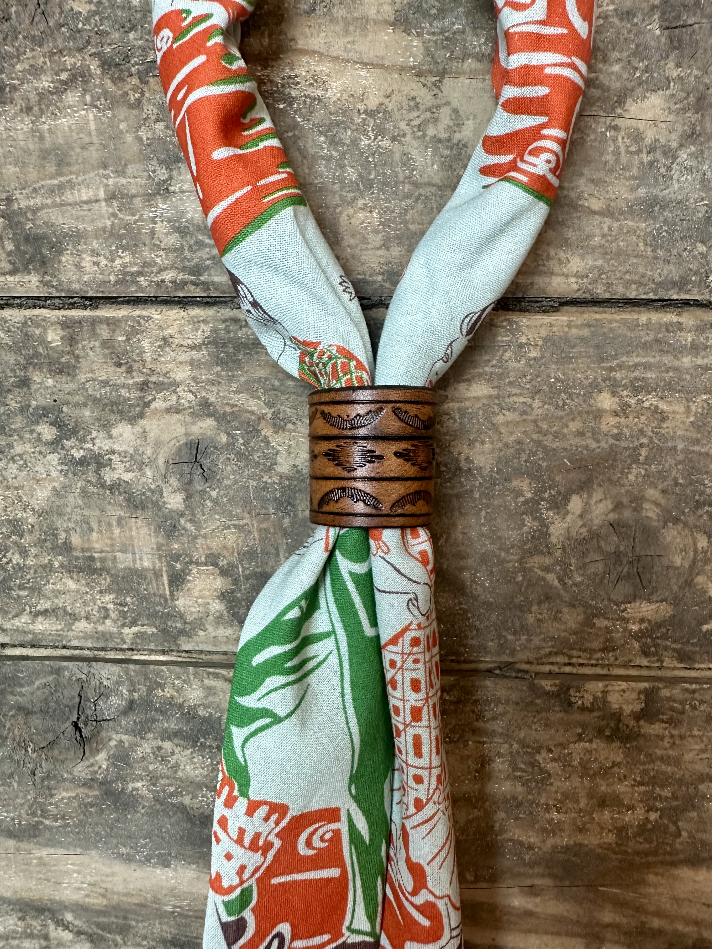 Bandana bolo läder - 3
