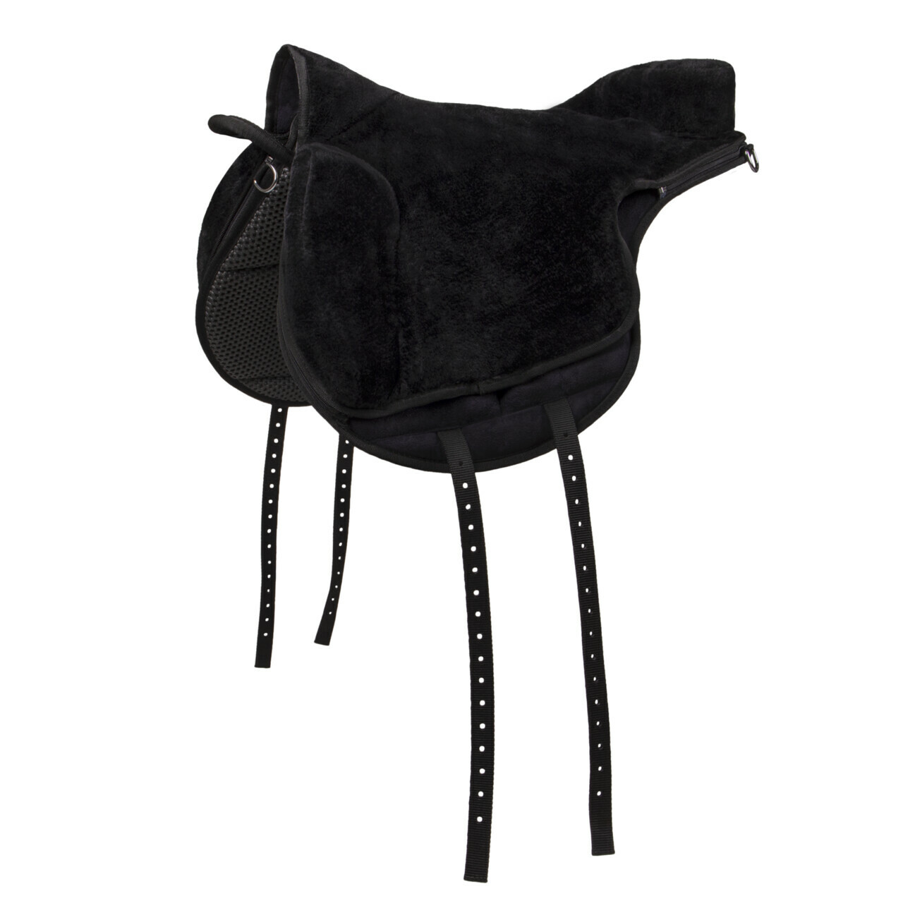 QHP Bareback pad super soft, black, cob - 3