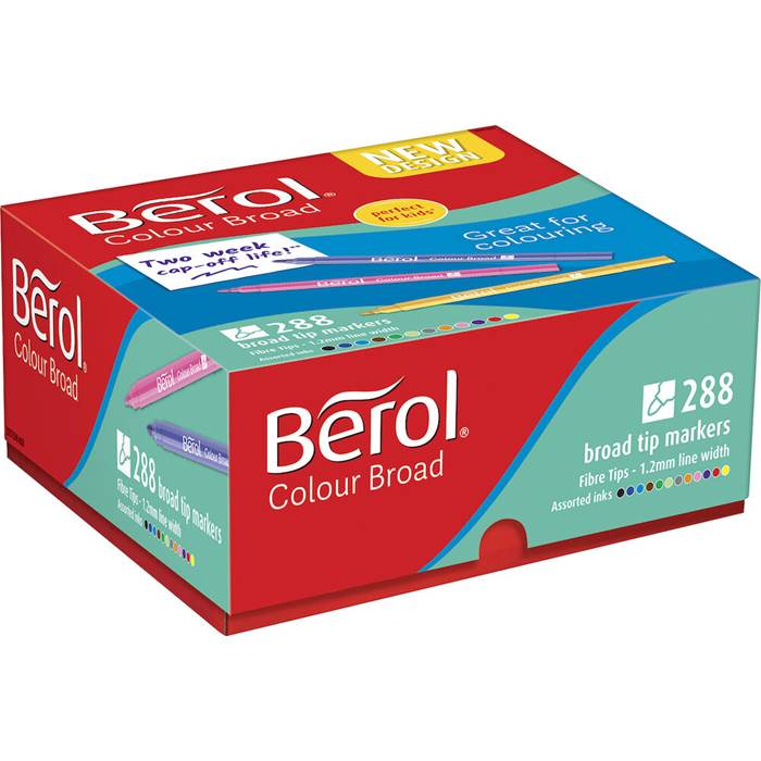 Tuschpennor Berol Broad 288 st/fp - 2