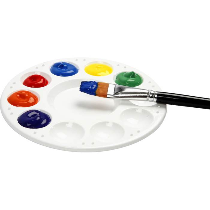 Akrylfärg Pigment 500ml röd - 3